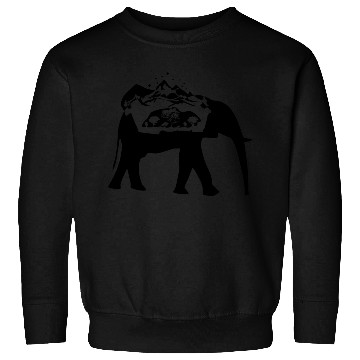 Discover Elephant NATURE X ANIMAL Sweatshirts