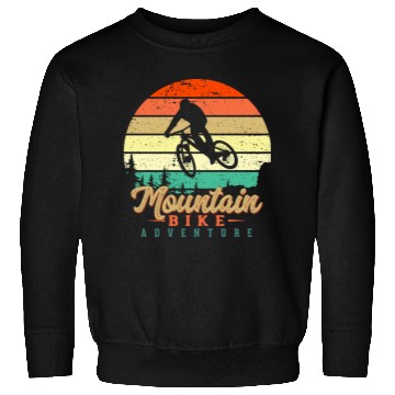 Discover Mountain Bike Adventure Sweatshirts
