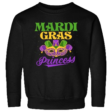 Discover Mardi Gras Princess Parade BeadsParty Sweatshirts