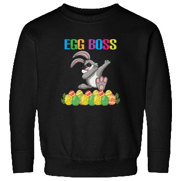 Discover Dabbing Egg Boss Easter Bunny Sweatshirts