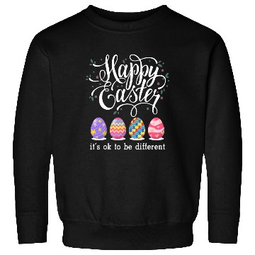 Discover Autism Easter Egg Bunny Puzzle Awareness Sweatshirts