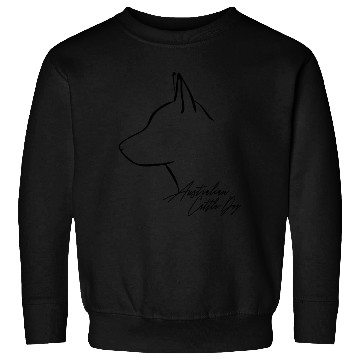 Discover Funny Australian Cattle Dog Profile dog mom Sweatshirts