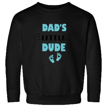 Discover Dad's Little Dude Cute Toddler Clothes For Boy Sweatshirts