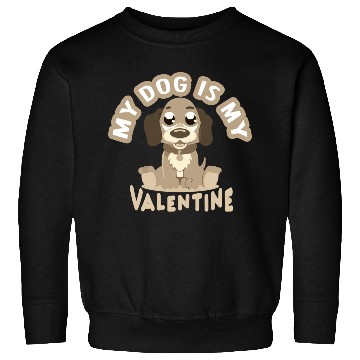 Discover Mon chien est mon valentin Sweatshirts