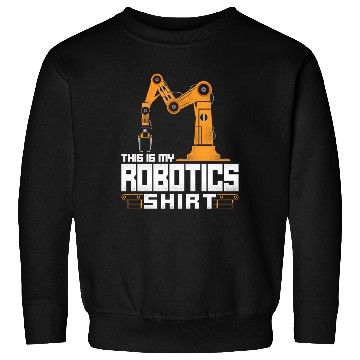 Discover Robot Robotics Engineer Vintage Sweatshirts