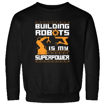 Discover Robot Robotics Engineer Vintage Sweatshirts