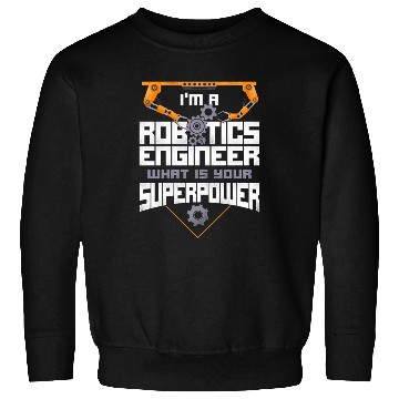 Discover Robot Robotics Engineer Vintage Sweatshirts