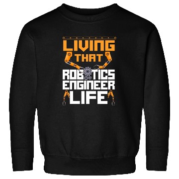 Discover Robot Robotics Engineer Vintage Sweatshirts