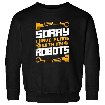 Discover Robot Robotics Engineer Vintage Sweatshirts