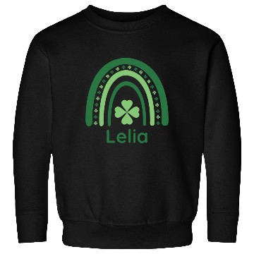Discover Lelia Clover Charm Boho Rainbow Sweatshirts