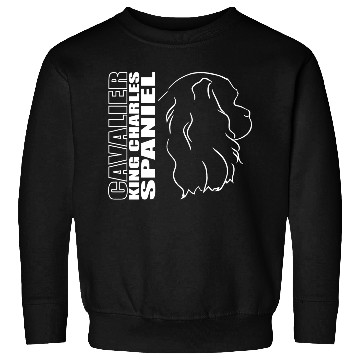 Discover Cavalier King Charles Spaniel Profile dog mom Sweatshirts