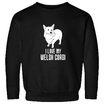 Discover I Love My Welsh Corgi Sweatshirts