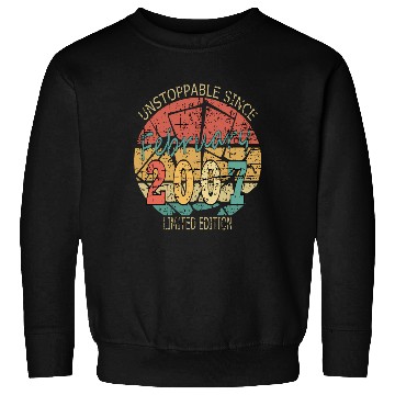 Discover 2007 Born Vintage Rose Gift Sweatshirts