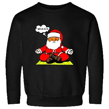 Discover Santa Do Yoga Sweatshirts