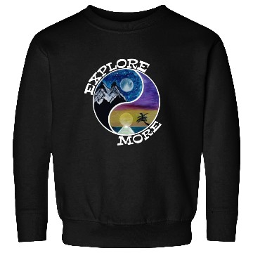 Discover Explore more mountains & oceans wanderlust guided Sweatshirts