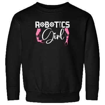 Discover Robot Robotics Engineer Female Sweatshirts