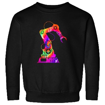 Discover Robot Robotics Engineer Tie Dye Sweatshirts