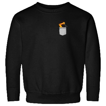 Discover Robot Robotics Engineer Pocket Sweatshirts