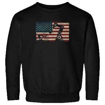 Discover Robot Robotics Engineer American Sweatshirts