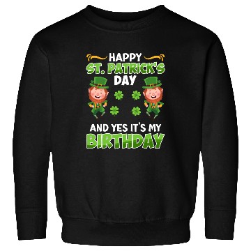 Discover St. Patrick's Day Birthday Sweatshirts