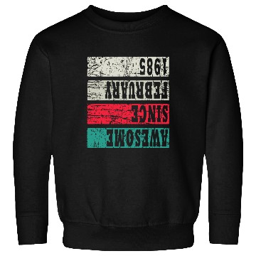 Discover Retro Birthday Year Vintage 1985 Sweatshirts