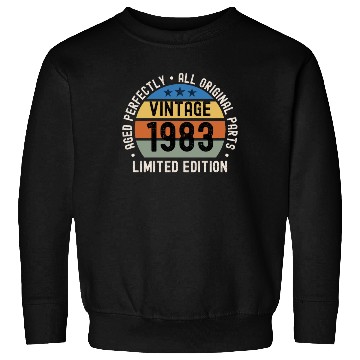 Discover 40th Birthday Vintage 1983 Sweatshirts