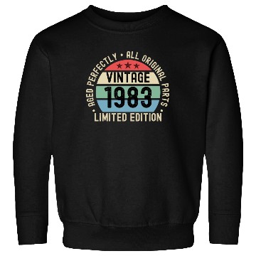 Discover 40th Birthday Vintage 1983 Sweatshirts
