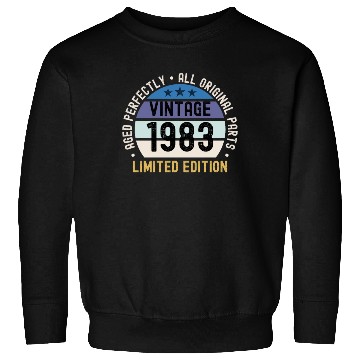 Discover 40th Birthday Vintage 1983 Sweatshirts