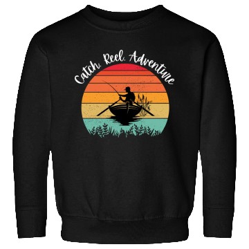 Discover Catch, Reel, Adventure Sweatshirts