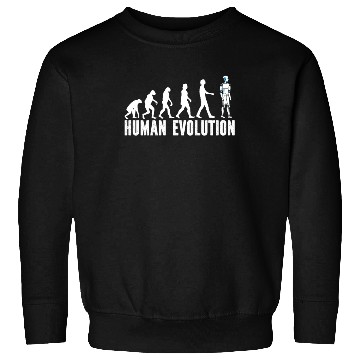 Discover Robotics Robots Evolution Human Evolution Sweatshirts
