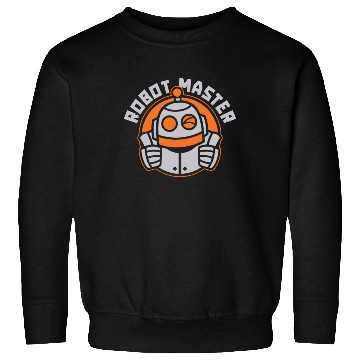 Discover Robotics Robots Master Robot Master Sweatshirts