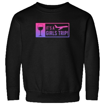 Discover It's a Girls Trip Girls Vacation Spring Break Sweatshirts