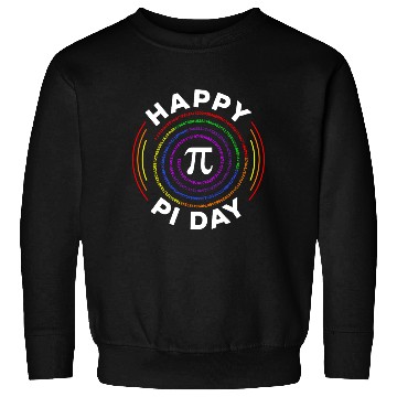 Discover Happy Pi Day with Rainbow Spiral, Pi Math Sweatshirts