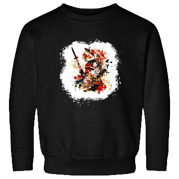 Discover Cute Samurai Cat Sweatshirts