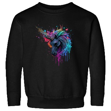 Discover rainbow unicorn Sweatshirts