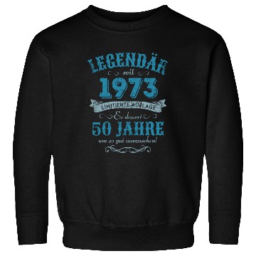 Discover 50th Birthday Vintage 1973 Sweatshirts
