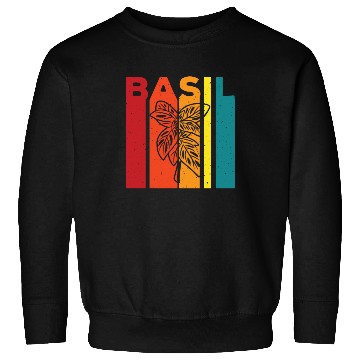 Discover Basil Design Herb Lover Sweatshirts