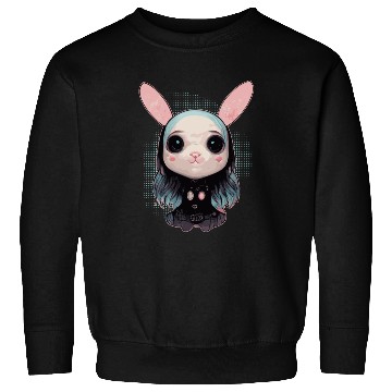 Discover Cute Pastel Goth Bunny Kawaii Menhera Sweatshirts