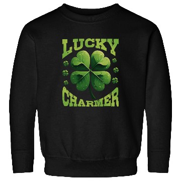 Discover Lucky Charmer Shamrock St Patrick's Day Sweatshirts