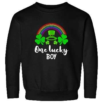 Discover One Lucky Boy St Patrick's Day Sweatshirts