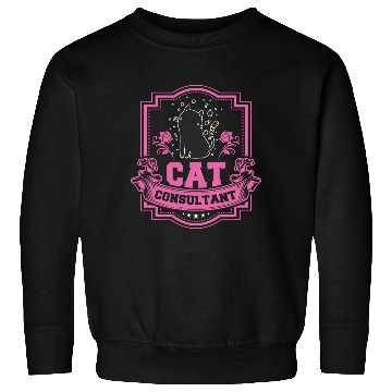 Discover Cat Consultant Crazy Cat Lover Sweatshirts