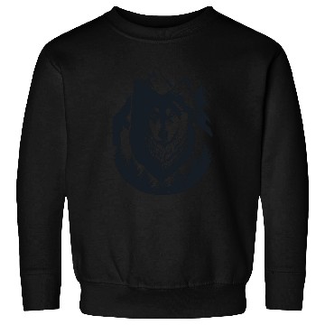 Discover Mountain forest and wolf Sweatshirts