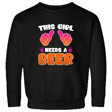 Discover This girl needs a beer vacation Spring Break Sweatshirts