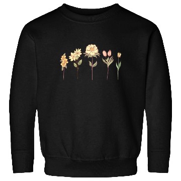 Discover Wildflower, Flowers Plants Botany, Ladies Sweatshirts