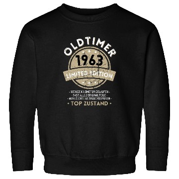 Discover 60th Birthday Vintage 1963 Sweatshirts