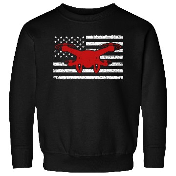 Discover American Drone Flying Drones US Sweatshirts