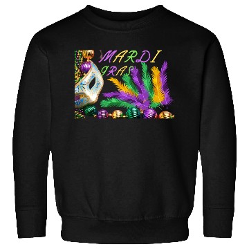 Discover Happy Mardi Gras 2023 Funny Mardi Gras Sweatshirts