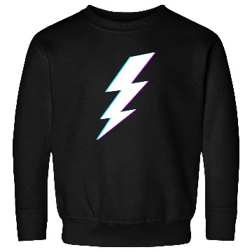 Discover Lightning Bolt Vaporwave Storm Lightning Sweatshirts