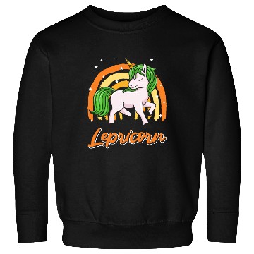 Discover Lepricorn St. Patrick's Day Unicorn Women Sweatshirts