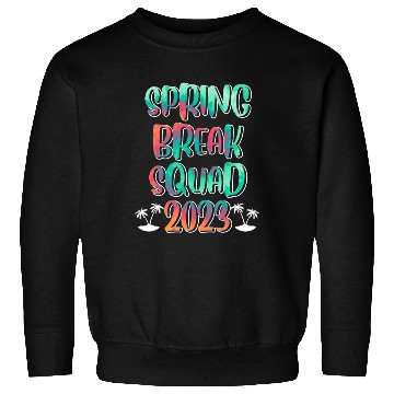 Discover Spring Break Squad Summer Vacation Spring Break Sweatshirts